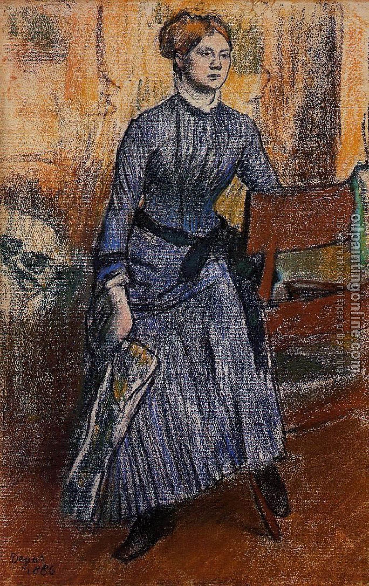 Degas, Edgar - Helene Rouart